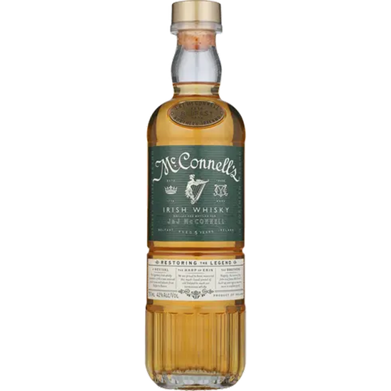 McConnell's JJ Irish Whisky 750 ml - Cork & Mash