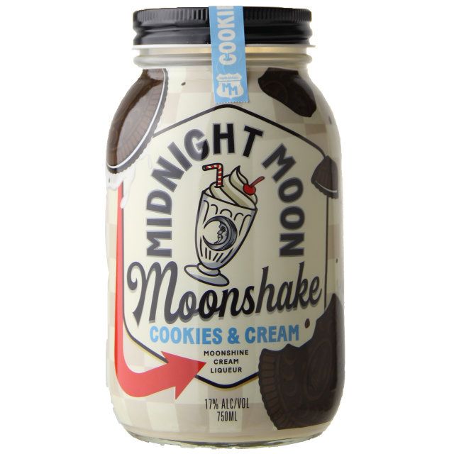 Midnight Moonshine Moonshake Cookies and Cream 750 ml - Cork & Mash