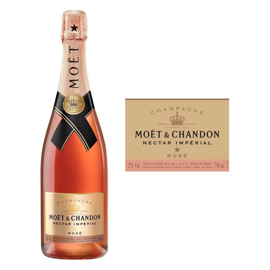 Moet and Chandon Nectar Imperial Rose 750 ml - Cork & Mash