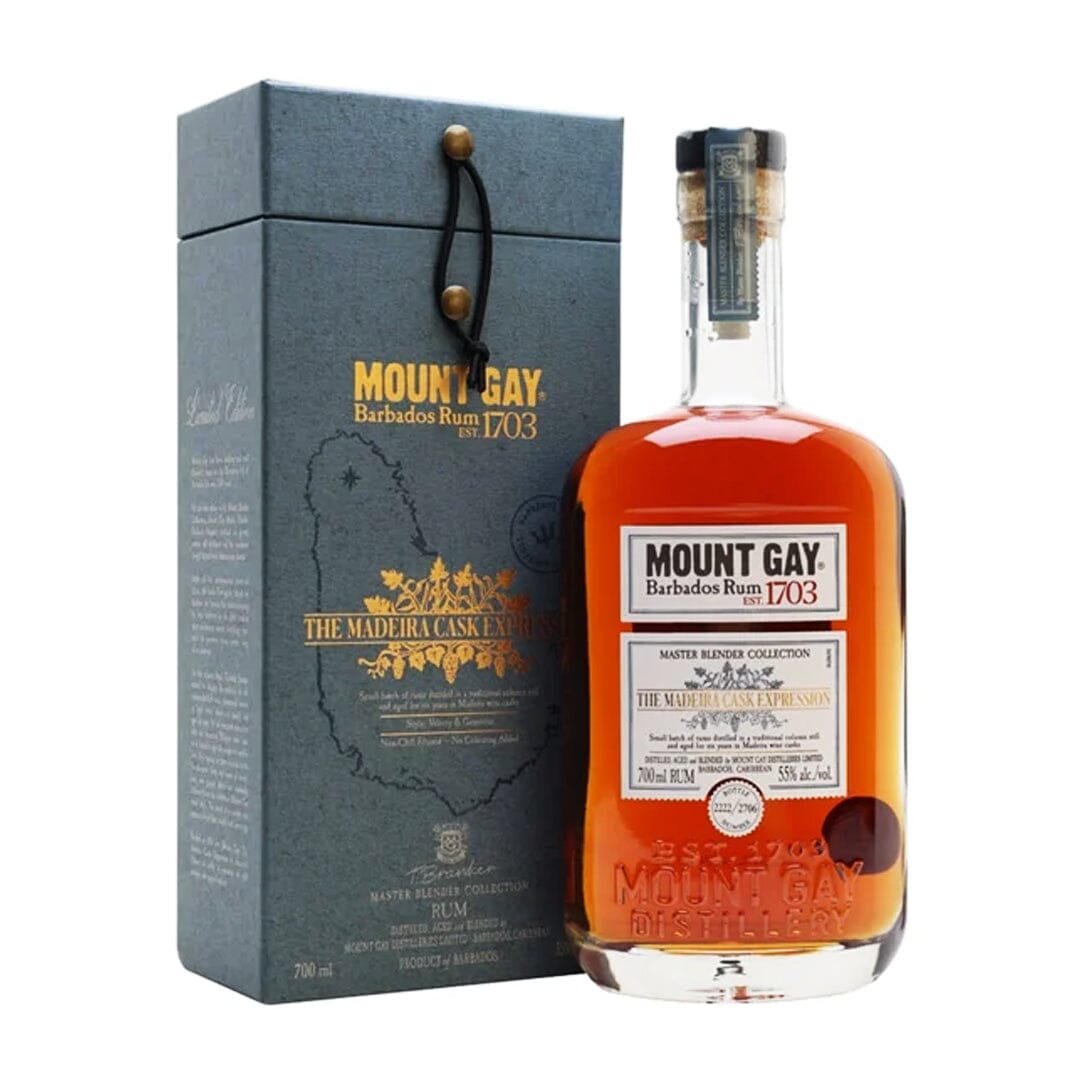 Mount Gay Distillers Barbados Rum 1703 The Madeira Cask Expressions Small Batch Master Blenders Collection #5 700ml - Cork & Mash