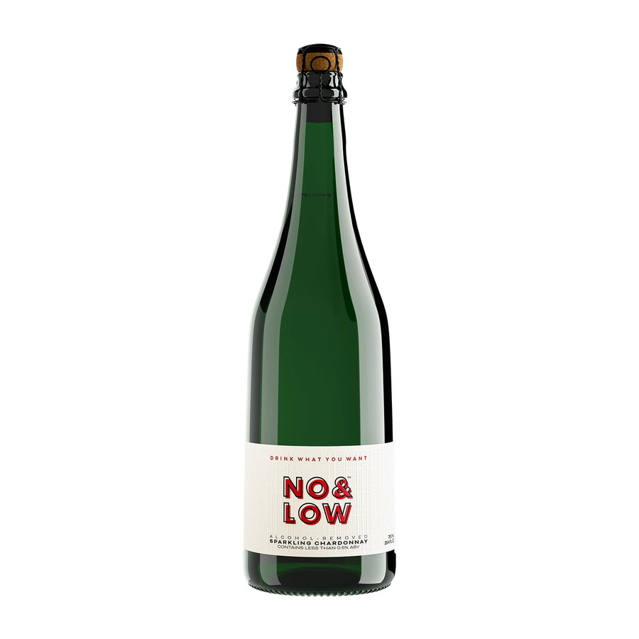 No and Low Sparkling Chardonnay 750 ml - Cork & Mash