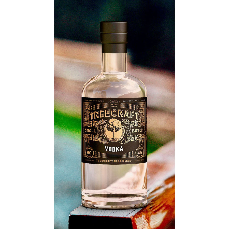 Treecraft Distillery Vodka 750ml - Cork & Mash