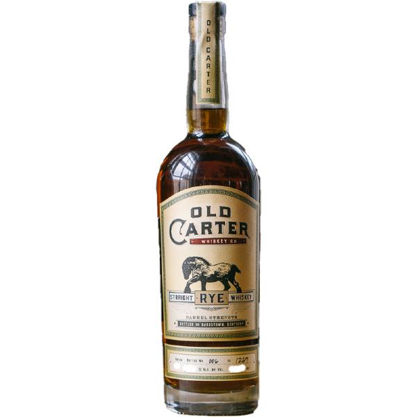 Old Carter Straight Rye Whisky Batch 6 750 ml - Cork & Mash