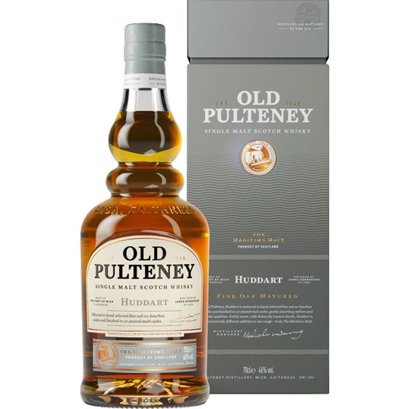 OLD PULTENEY Single Malt Scotch Huddart Fine Oak Matured 1826 750 ml - Cork & Mash