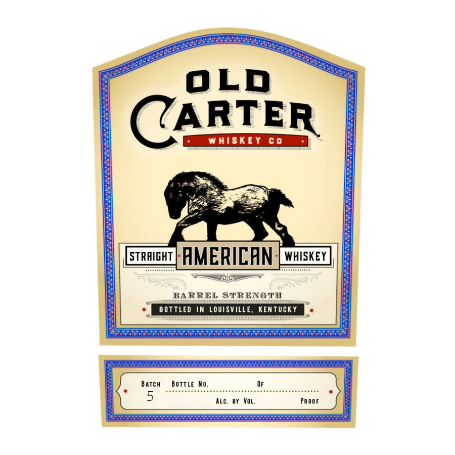 Old Carter American (Batch #5) 13 year 750 ml - Cork & Mash