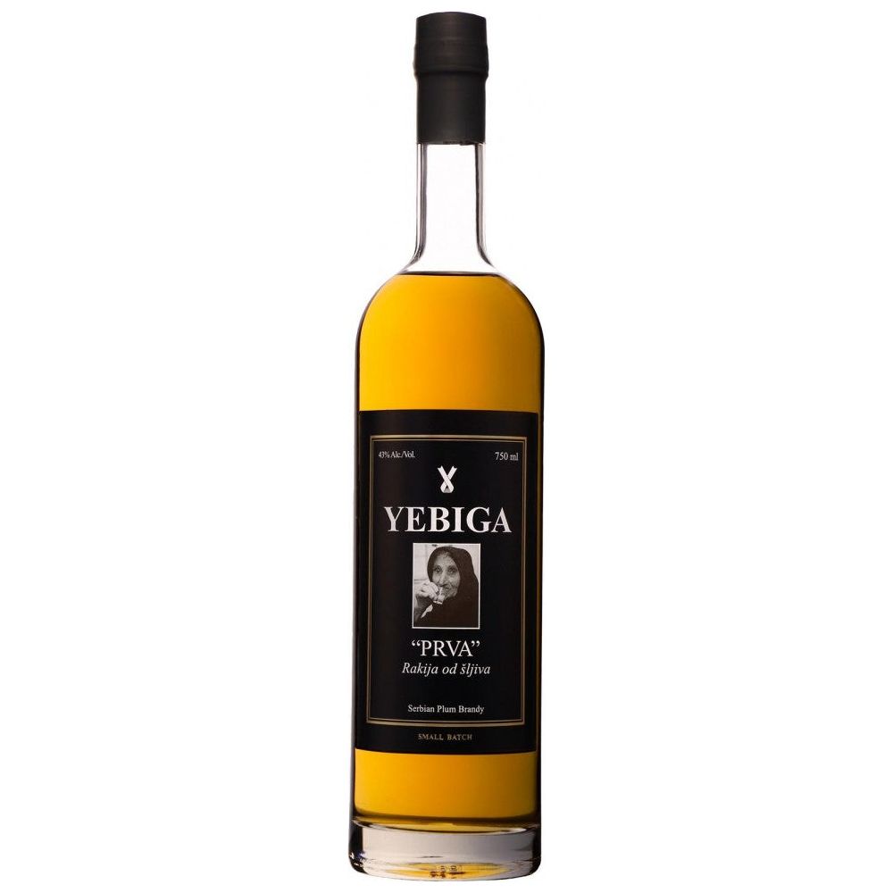 Yebiga PRVA Rakija Serbian Plum Small Batch 750 ml - Cork & Mash