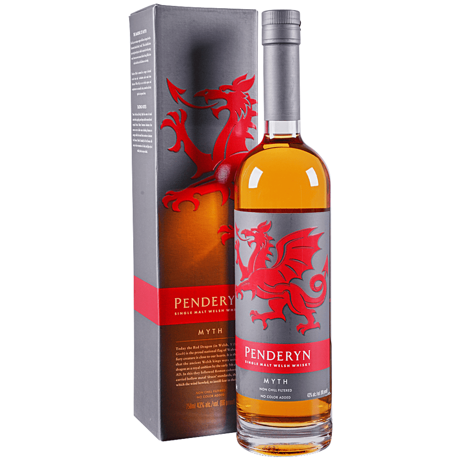 Penderyn Myth Single Malt Welsh 750 ml - Cork & Mash