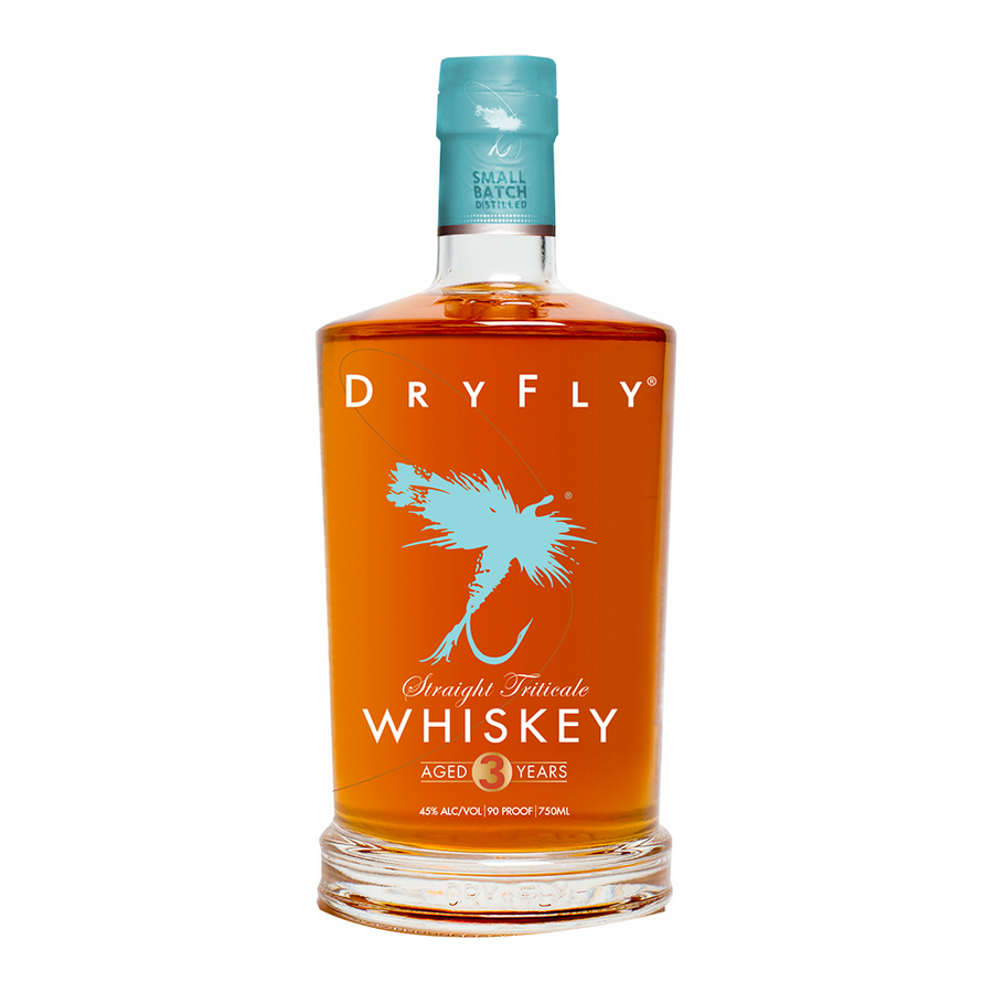 Dry Fly 3 Year Straight Triticale 750 ml - Cork & Mash