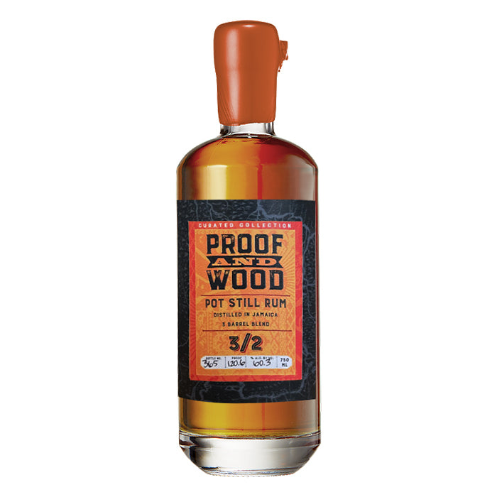 Proof and Wood 3/2 Pot Still Rum 750 ml - Cork & Mash