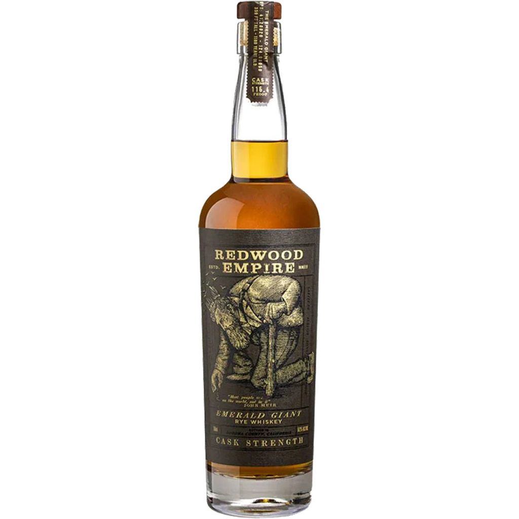 Redwood Empire Emerald Giant Rye Cask Strength 750 ml - Cork & Mash