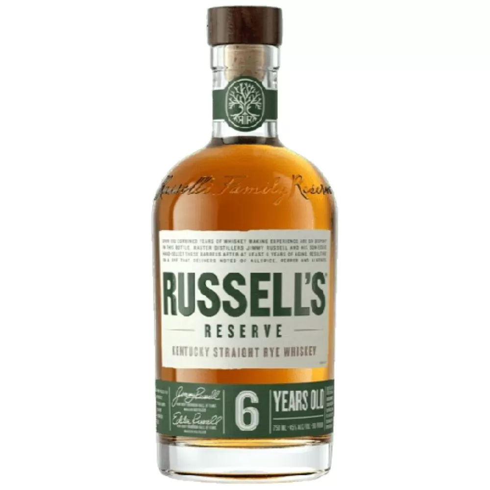 Russell's Reserve Rye 6 Year Old 750 ml - Cork & Mash