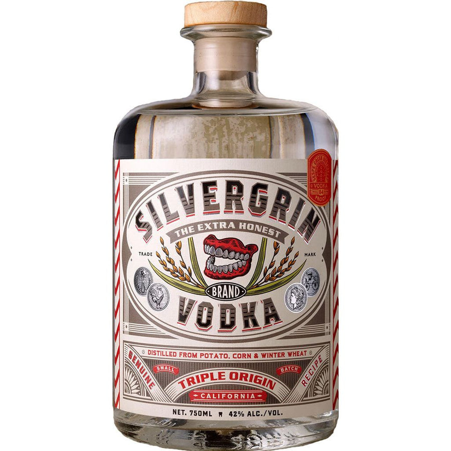 Silvergrin Vodka Triple Origin 750 ml - Cork & Mash