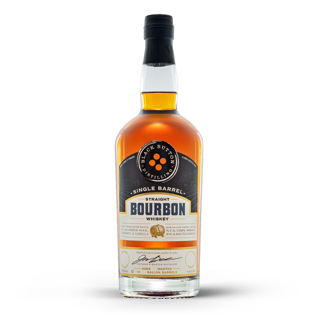 Black Button Cask Strength Single Barrel Straight Bourbon Whiskey 750 ml - Cork & Mash