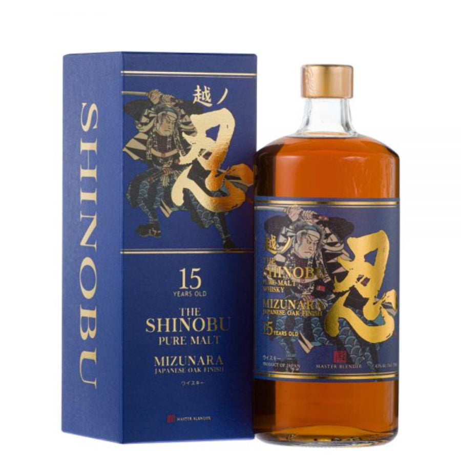 Shinobu Pure Malt 15 year 750 ml - Cork & Mash