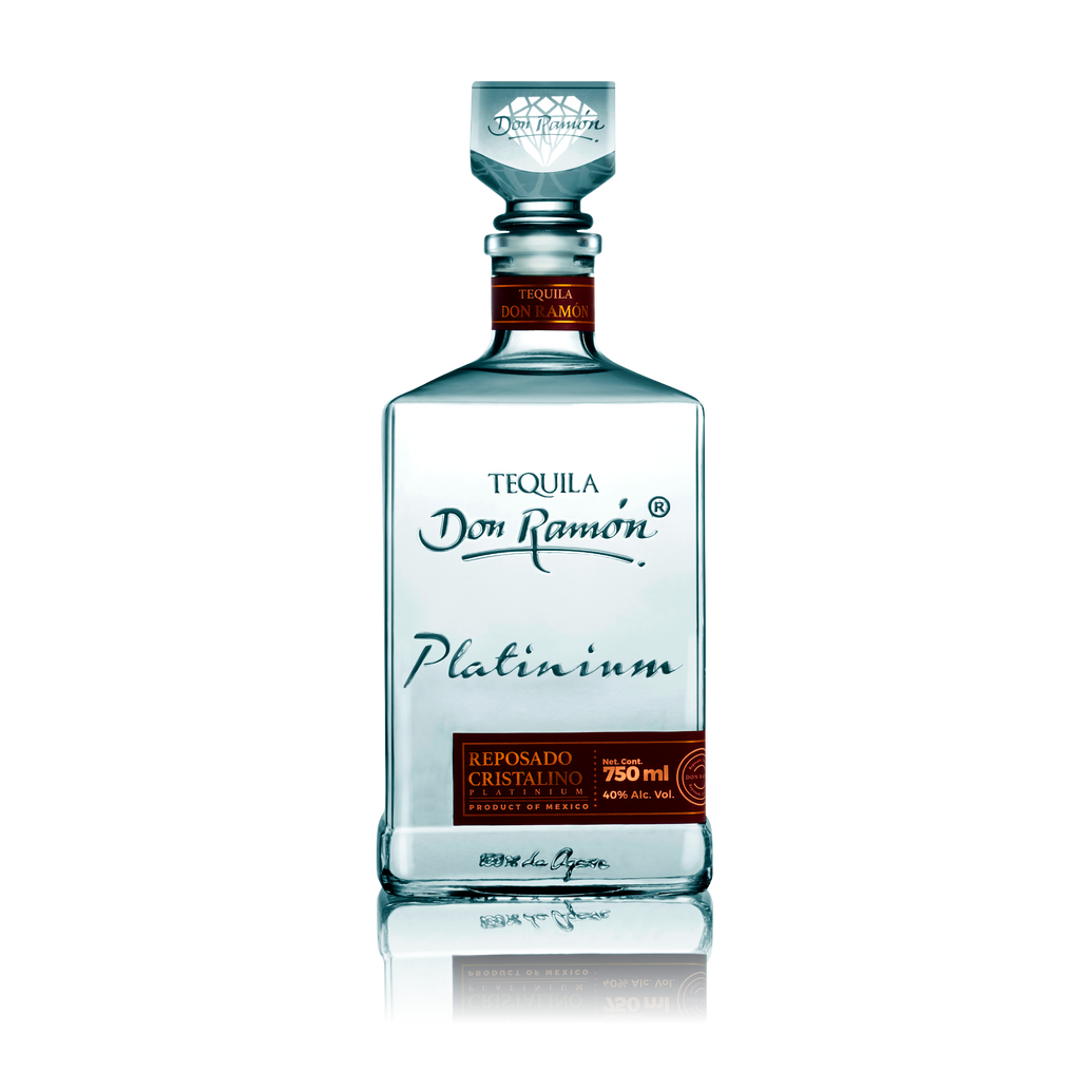 Don Ramon Platinium Tequila Cristalino Reposado 750 ml - Cork & Mash