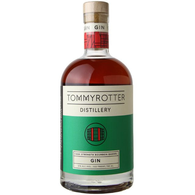 Tommyrotter Cask Strength Bourbon Barrel Gin 750 ml - Cork & Mash