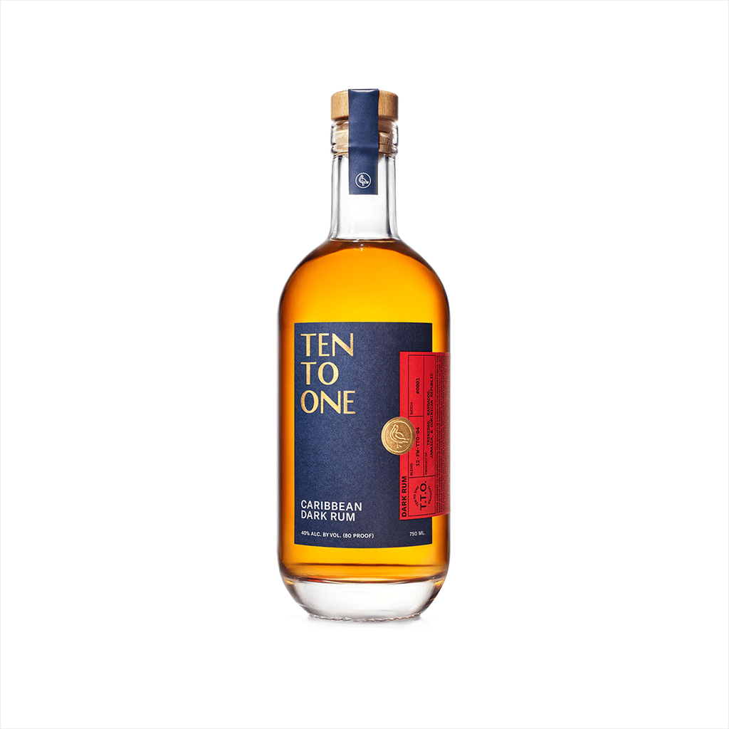 Ten To One Caribbean Dark Rum 750 ml - Cork & Mash