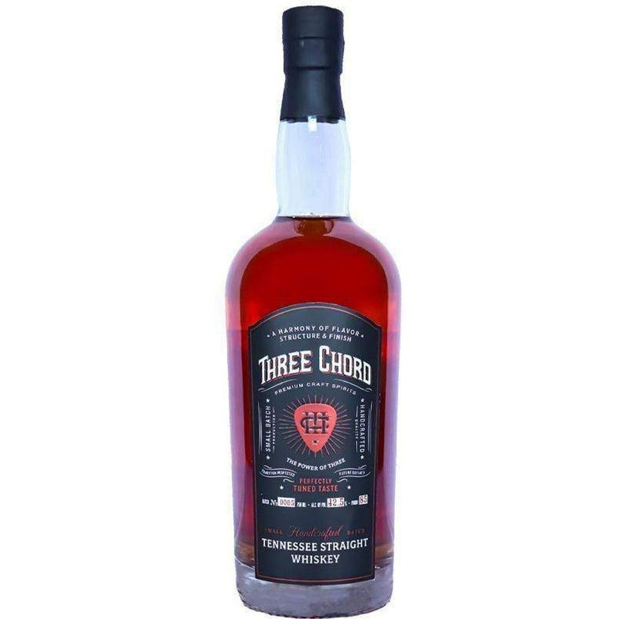 Three Chord Small Batch Handcrafted Tennessee Straight Whiskey 750 ml - Cork & Mash