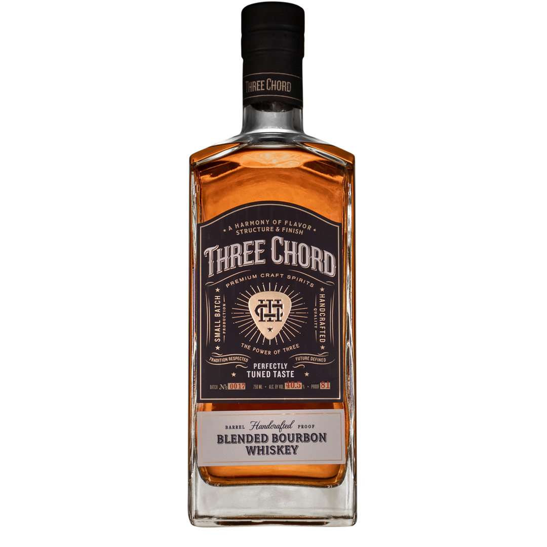 Three Chord Bourbon Tasters Club Custom barrel Blend 750ml - Cork & Mash