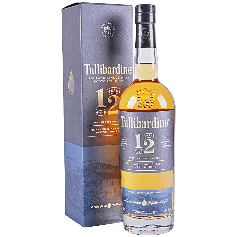 Tullibardine Highland Single Malt Scotch Whisky 12 year 750 ml - Cork & Mash