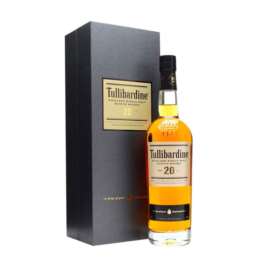 Tullibardine Highland Scotch Whisky 20 year 750 ml - Cork & Mash