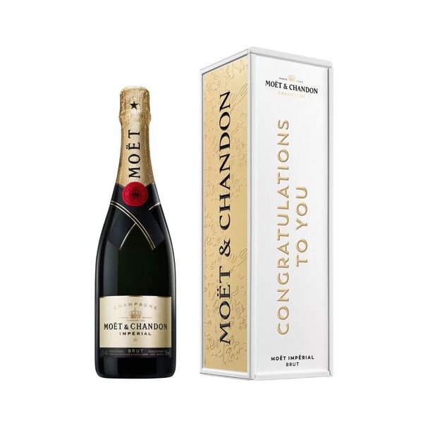 Moet and Chandon "Congratulations To You" 750ml - Cork & Mash