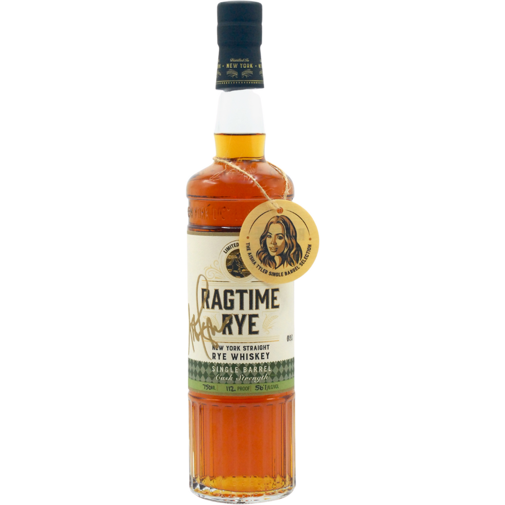 Ragtime Rye Single Barrel Signed Aisha Tyler 750 ml - Cork & Mash