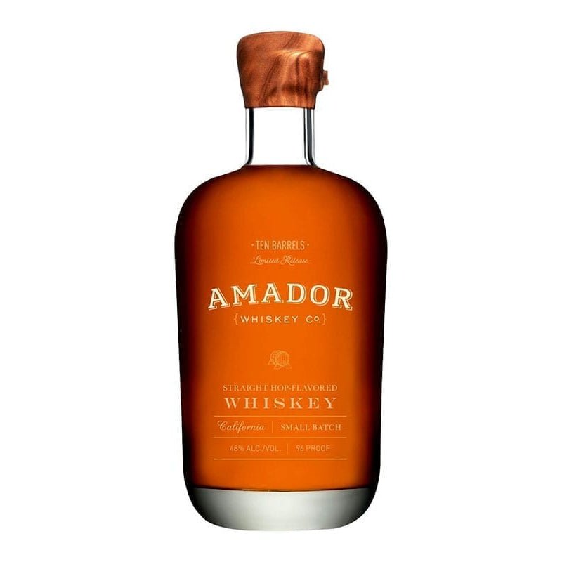 Amador Whiskey Co Limited Release Ten Barrels Small Batch Straight Hop-Flavored 750 ml - Cork & Mash