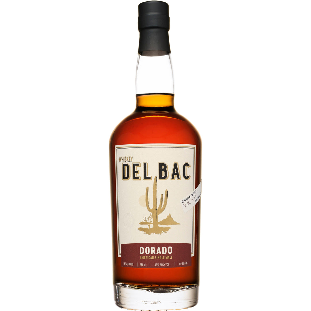 Whiskey Del Bac Dorado Mesquite Smoked Single Malt 750 ml - Cork & Mash