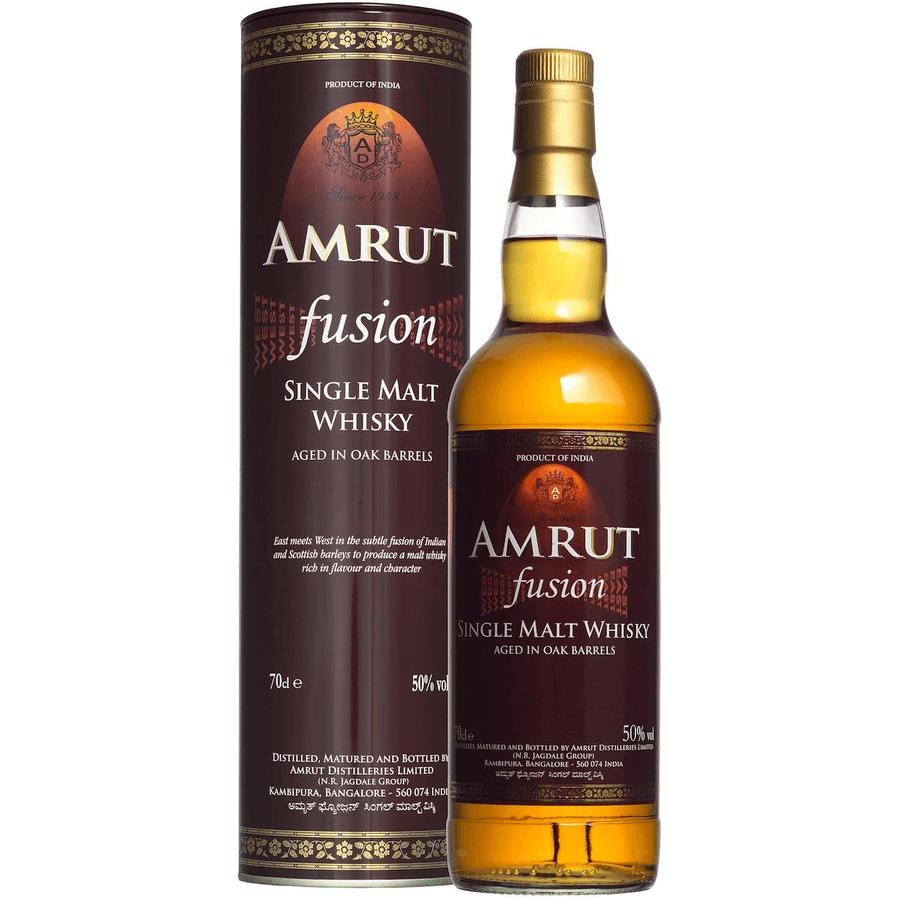 Amrut Fusion 750 ml - Cork & Mash