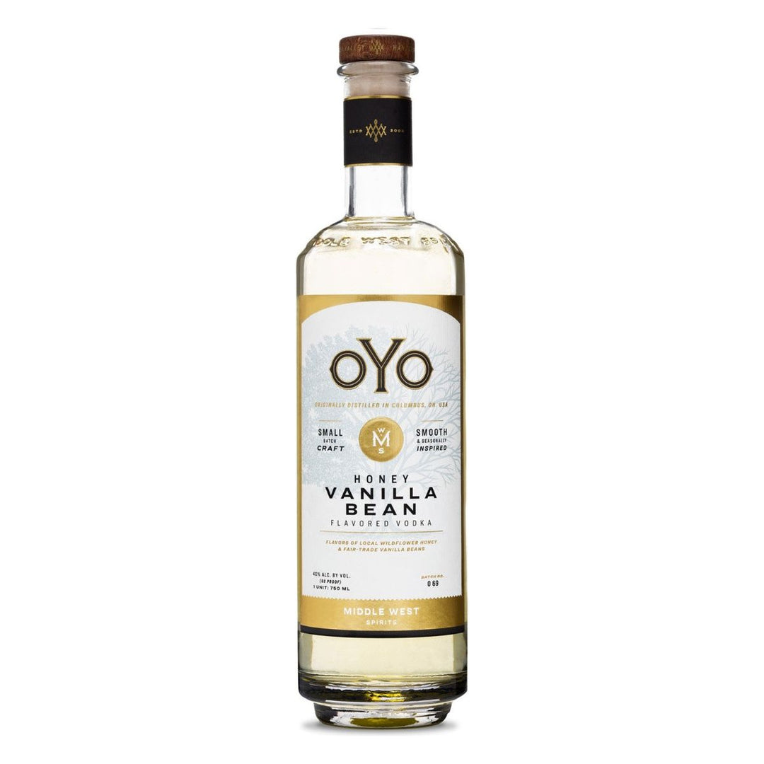 Oyo Honey Vanilla Bean Middle west Spirits Small Batch Craft (Batch 077) 750 ml - Cork & Mash