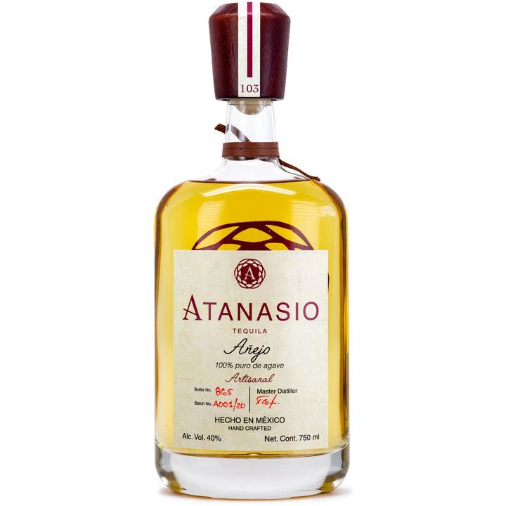 Atanasio Tequila Anejo 750 ml - Cork & Mash