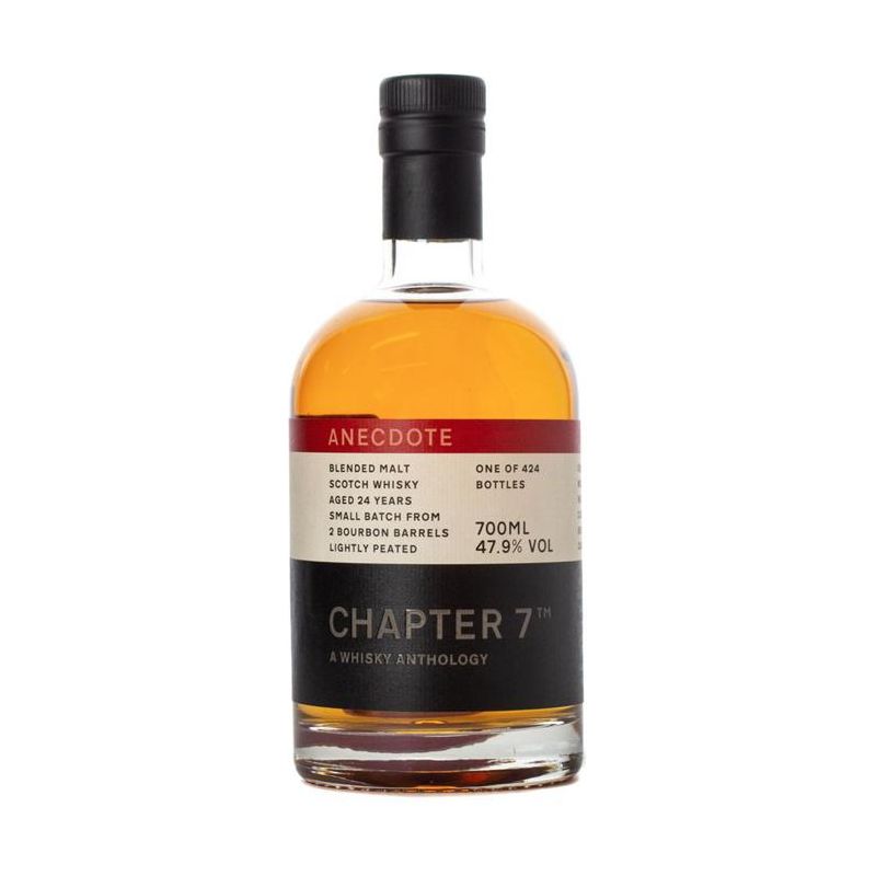 Chapter 7 Anecdote Blended Malt Scotch  Whiskey Small Batch Koval Barrels 24 year 750 ml - Cork & Mash