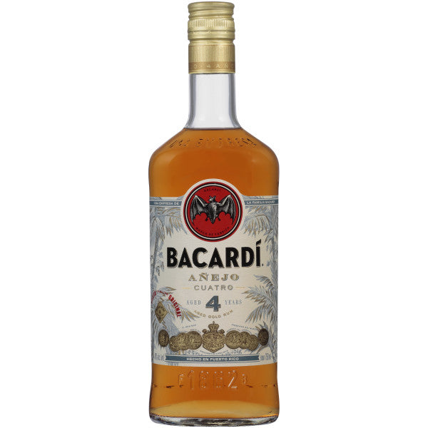 Bacardi Anejo Cuatro 4 Year 750 ml - Cork & Mash