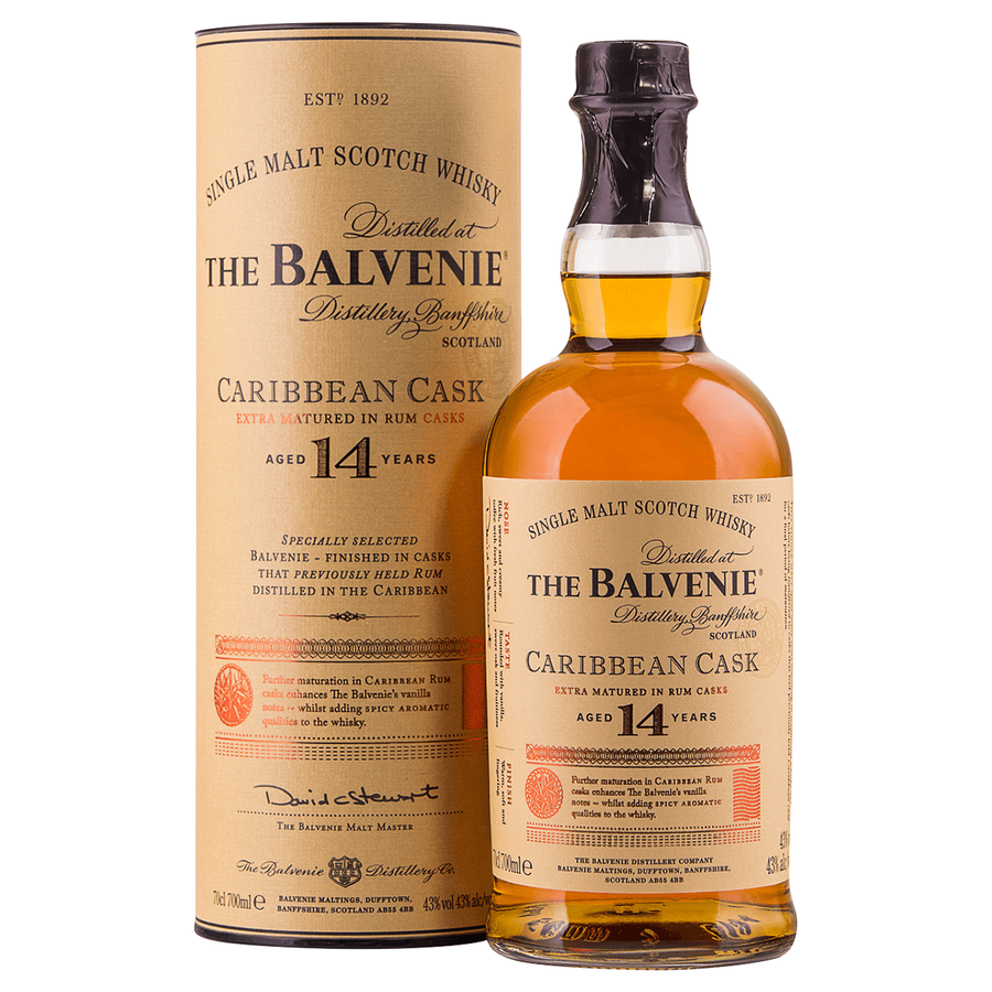 The Balvenie Caribbean Cask 14 Years 750 ml - Cork & Mash