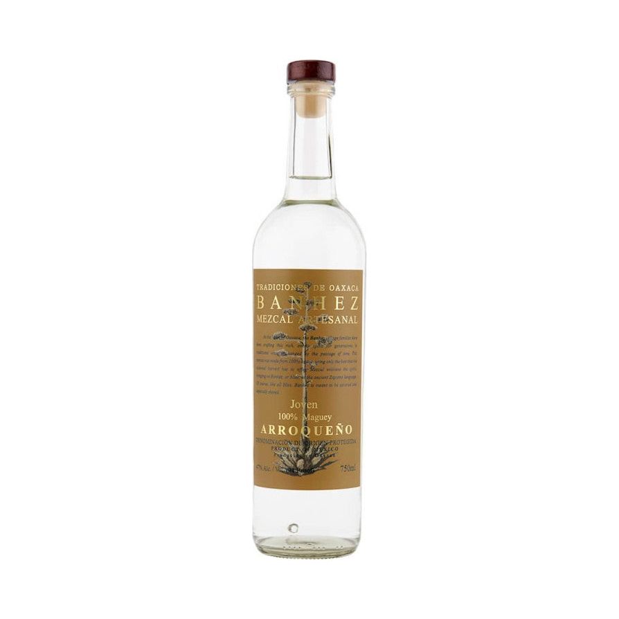 Banhez Mezcal Artesalnal Joven Mahuey Arroqueno 750 ml - Cork & Mash