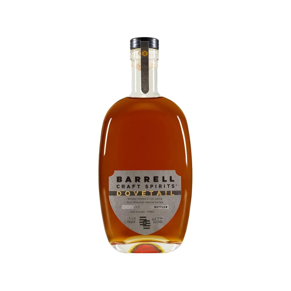 Barrel Craft Spirits Gray Label Dovetail Cask Strength Proof 131.54 750 ml - Cork & Mash