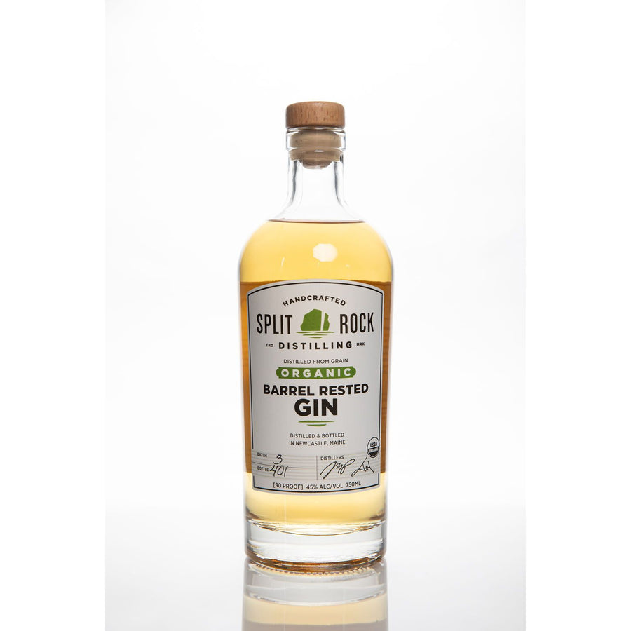 Split Rock Organic Barrel Rested Gin 750 ml - Cork & Mash