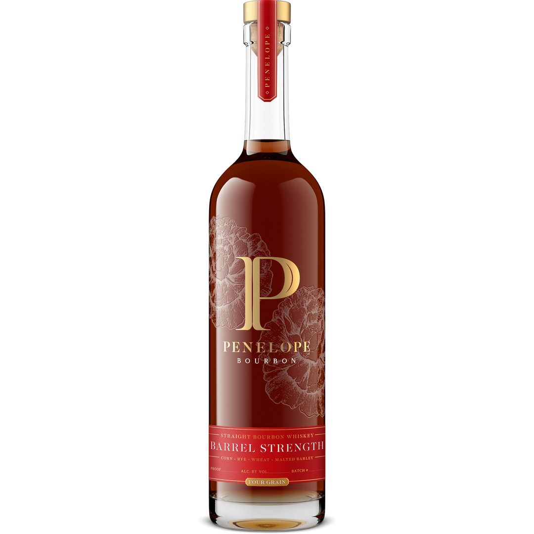 Penelope Straight Bourbon Whiskey Barrel Strength Four Grain(Batch # 6) 750 ml - Cork & Mash