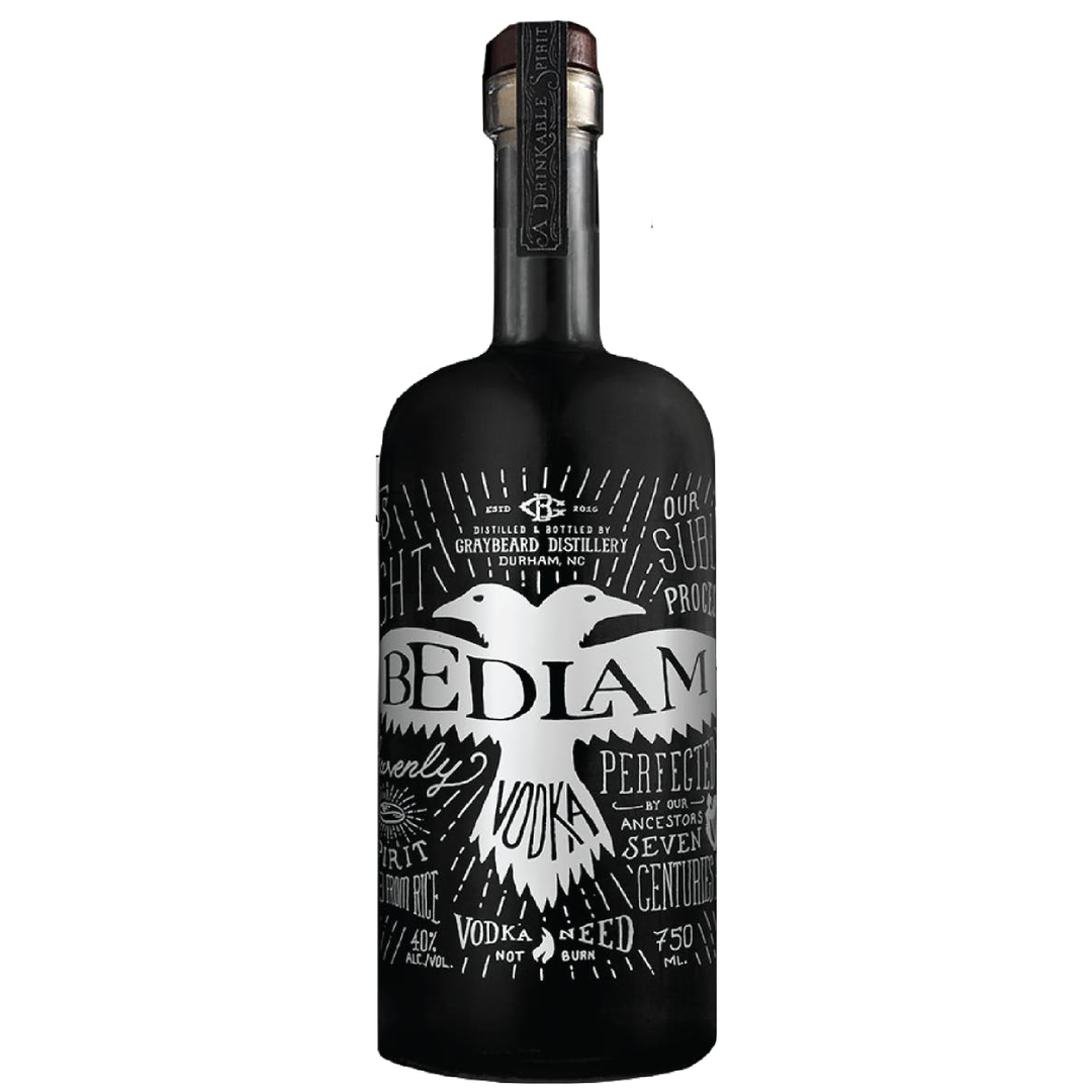 Graybeard Bedlam Vodka 750 ml - Cork & Mash