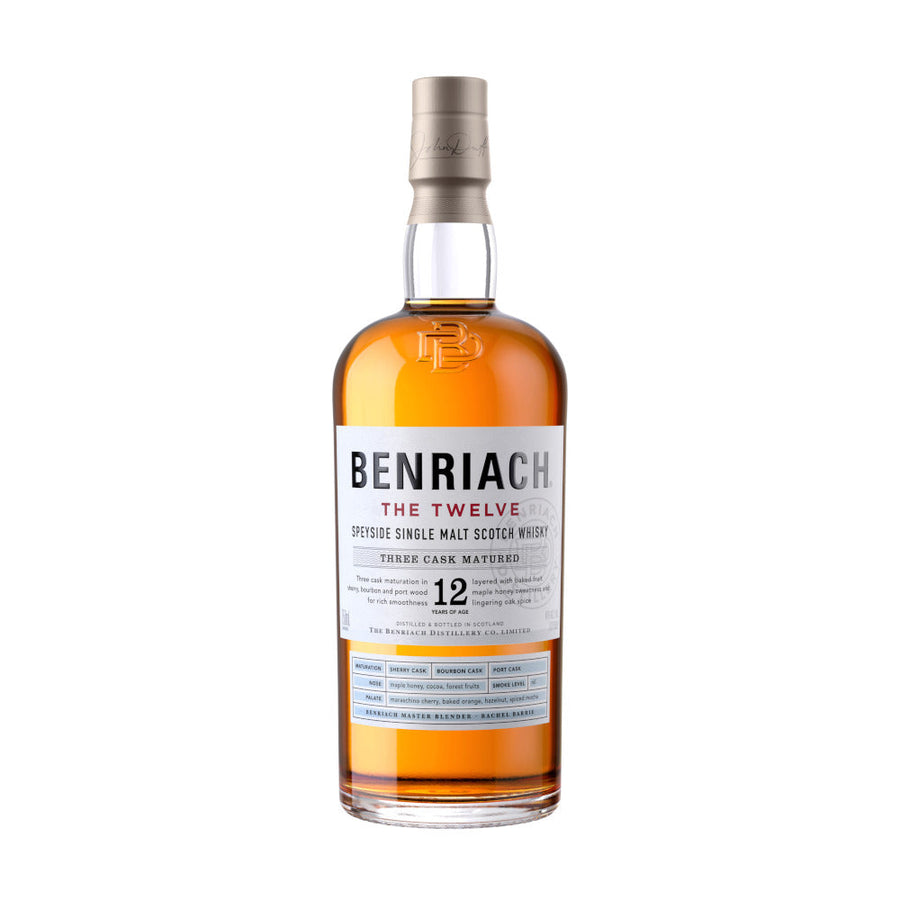 Benriach The Twelve Speyside Single Malt Scotch Three Cask Matured 12 year 750 ml - Cork & Mash