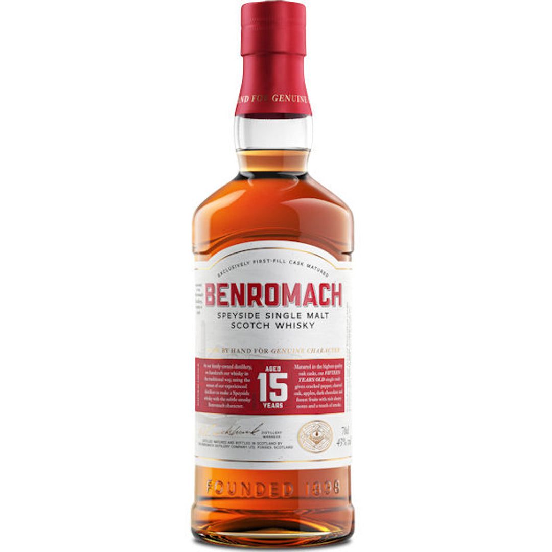 Benromach Scotch Single Malt 15 750 ml - Cork & Mash