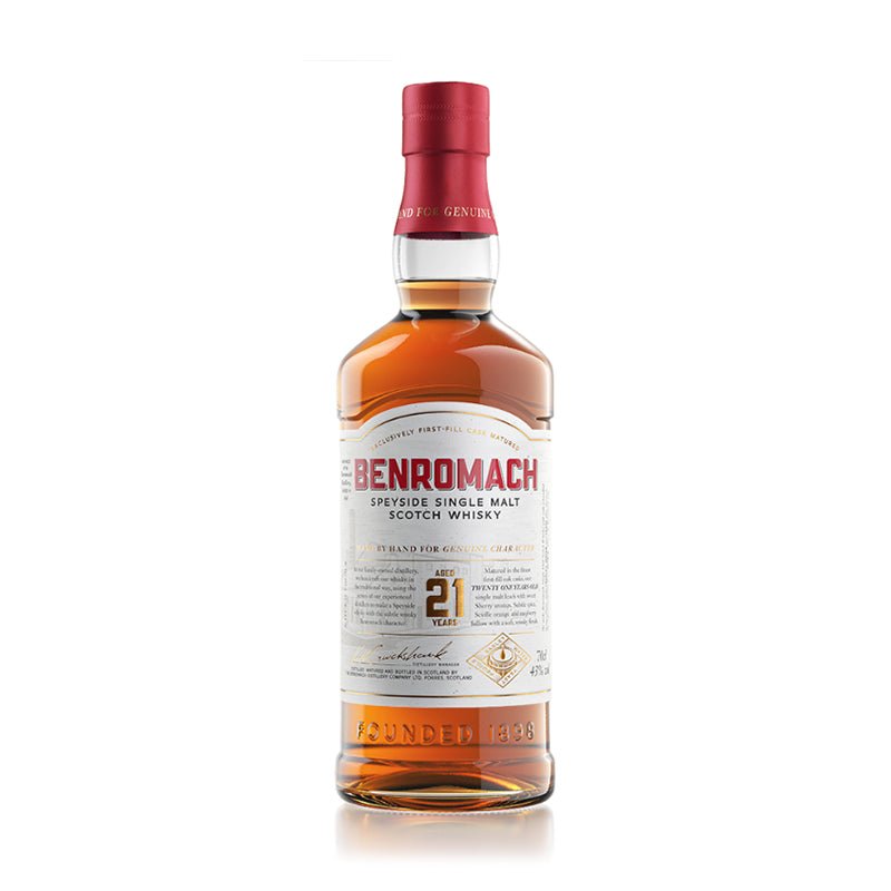 Benromach Speyside Single Malt Scotch Whiskey 21 year 750 ml - Cork & Mash