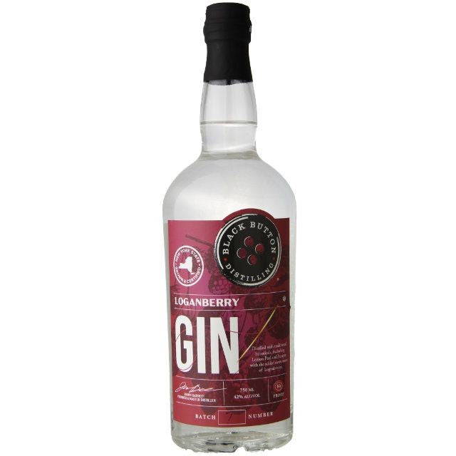 Black Button Black Button Loganberry Gin 750 ml - Cork & Mash