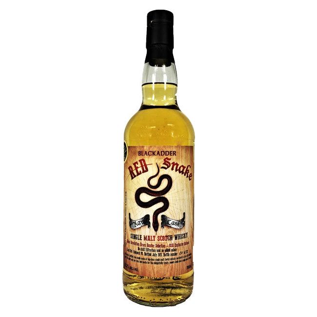 Blackadder Red Snake Raw Cask Single Malt Scotch Redneck 111 700 ml - Cork & Mash