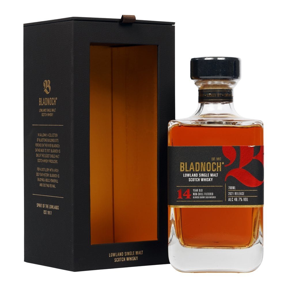 Bladnoch Lowland Single Malt Scotch 14 year 700ml - Cork & Mash