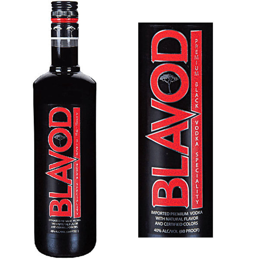 Blavod Premium Black Vodka Speciality 750 ml - Cork & Mash