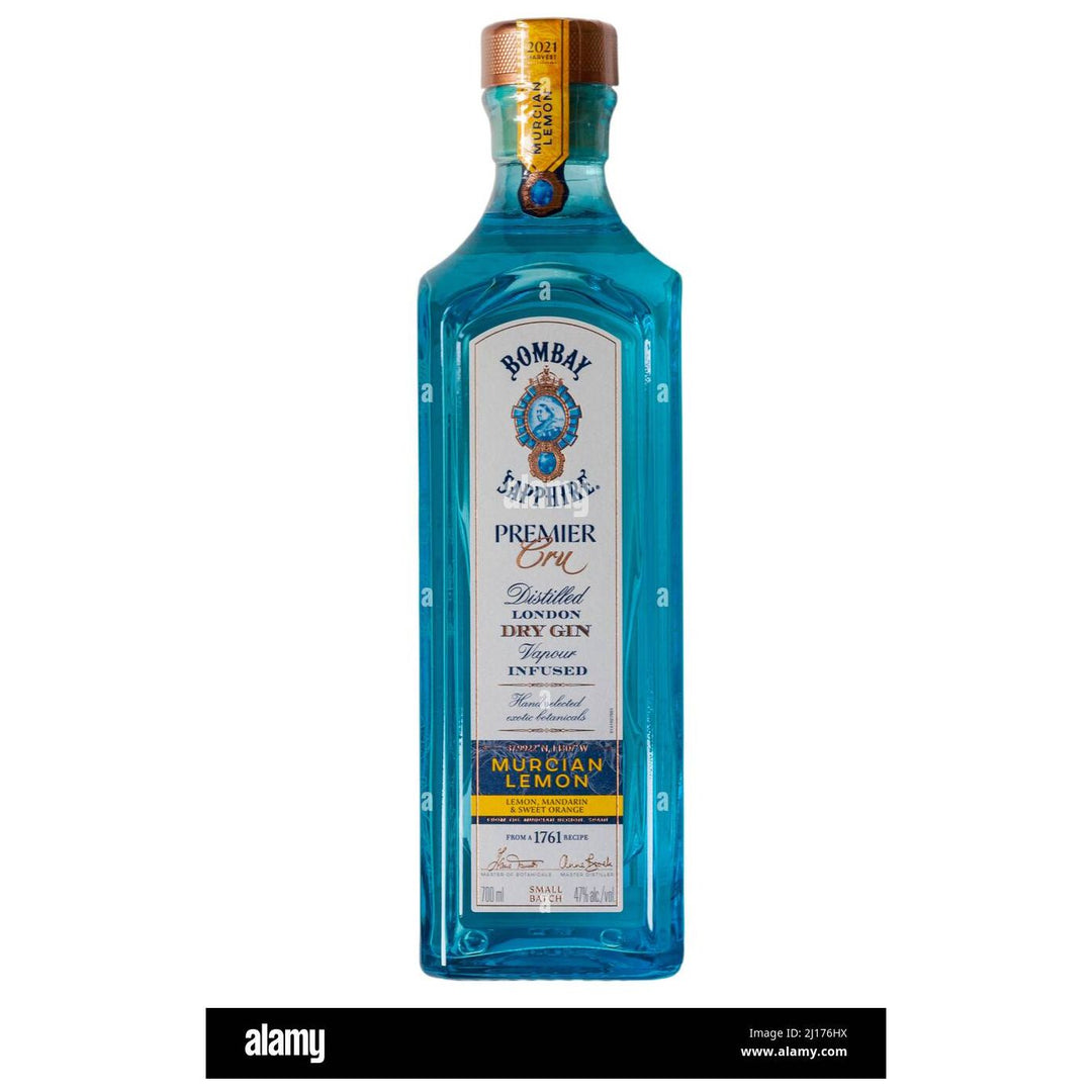 Bombay Sapphire Murcian Lemon Distilled London Dry Gin 700ml - Cork & Mash