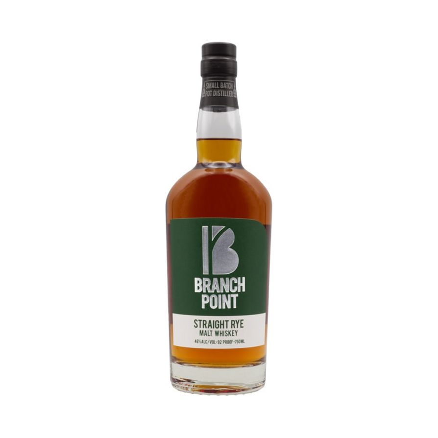 Branch Point Straight Rye Malt Whiskey 750 ml - Cork & Mash