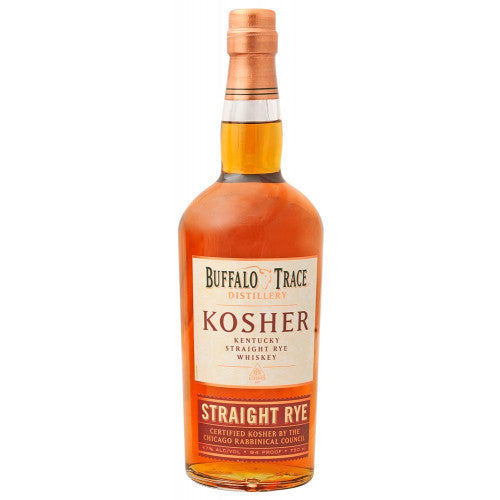 Buffalo Trace Kosher Straight Rye 750ml - Cork & Mash